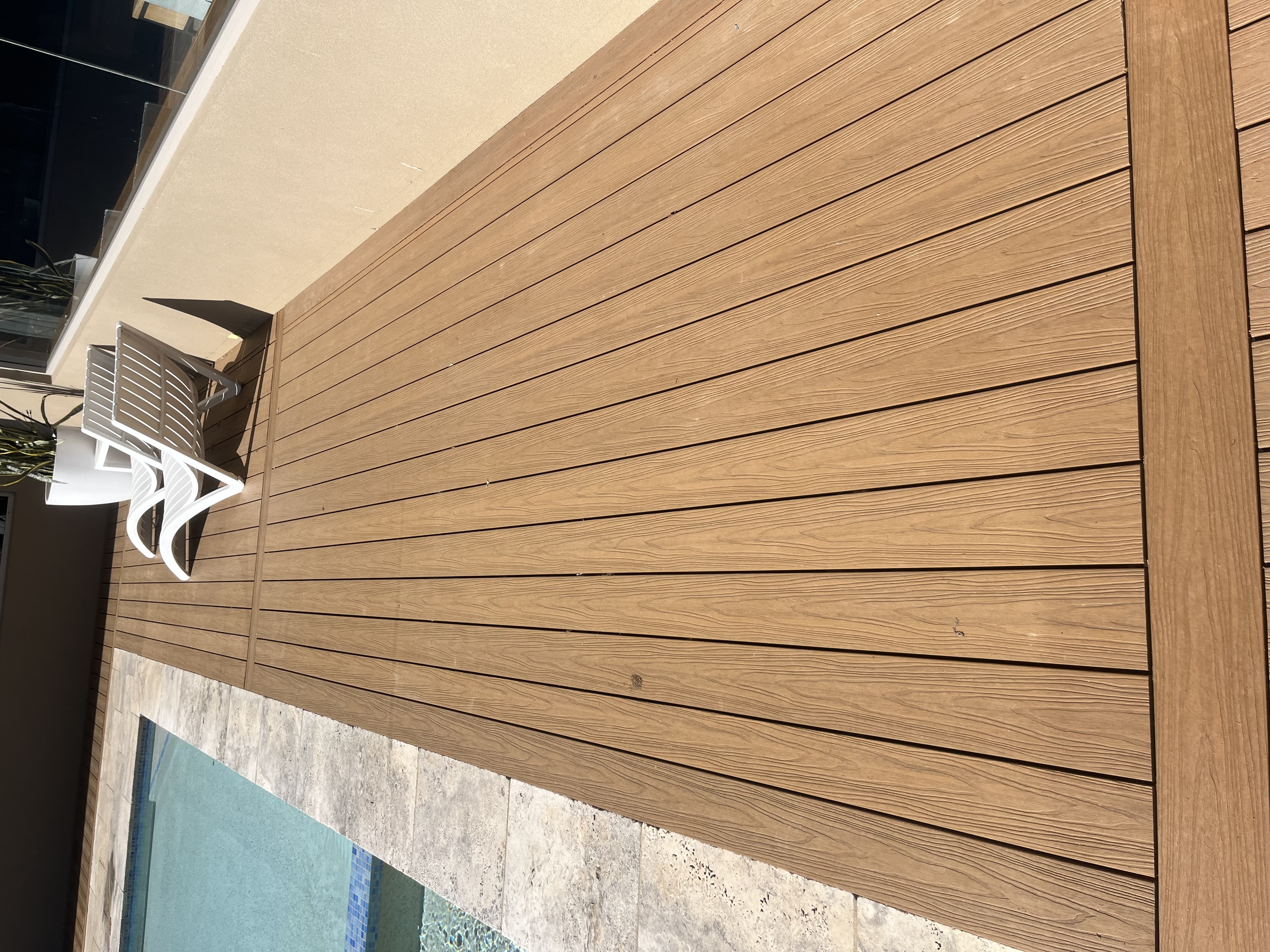 Composite pool surround decking